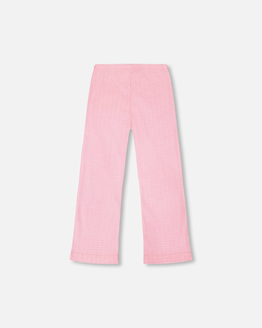 Crinkle Jersey Leggings Pink