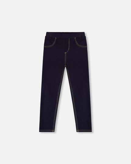 Navy Blue Denim Jeggings
