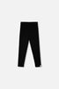 Full-Length Rib Leggings Black