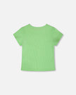 Crinkle Jersey T-Shirt Mint Green