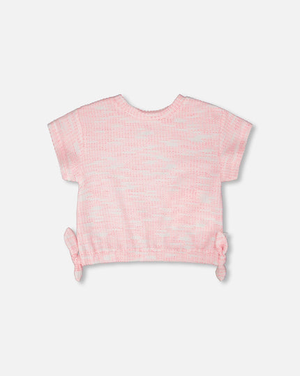 Jacquard Knit T-Shirt Multicolored