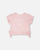 Jacquard Knit T-Shirt Multicolored
