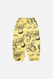 40Th Anniversary Adult Printed Poplin Pant Honey Yellow
