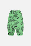 40th Anniversary Adult Printed Poplin Pant Green