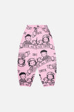 40th Anniversary Adult Printed Poplin Pant Soft Pink