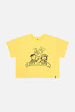 Adult 40Th Anniversary Graphic Boxy T-Shirt Honey Yellow