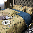 Wild Whimsy 600 TC Floral Cotton Duvet Set - Olive Green