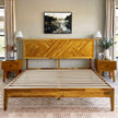 Sierra Deluxe Solid Wood Bed Frame