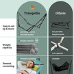 Universal Hammock with Medium Size Stands