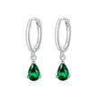 Exquisite Ishwar Water Drop Earrings | 925 Sterling Silver | 4 Colors | Statement Jewelry Sce1018