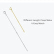 Timeless Elegance: 925 Sterling Silver Adjustable Necklace Chain For Women