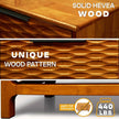 Elara Solid Wood Dresser with 5 Drawers