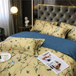 Wild Whimsy 600 TC Floral Cotton Duvet Set - Olive Green