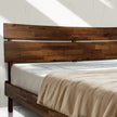 Aurora Solid Wood Bed Frame