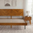 Alander Solid Wood Bed Frame