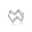 925 Sterling Silver Ear Cuff - Elegant Gold Color Clip Earrings For Women
