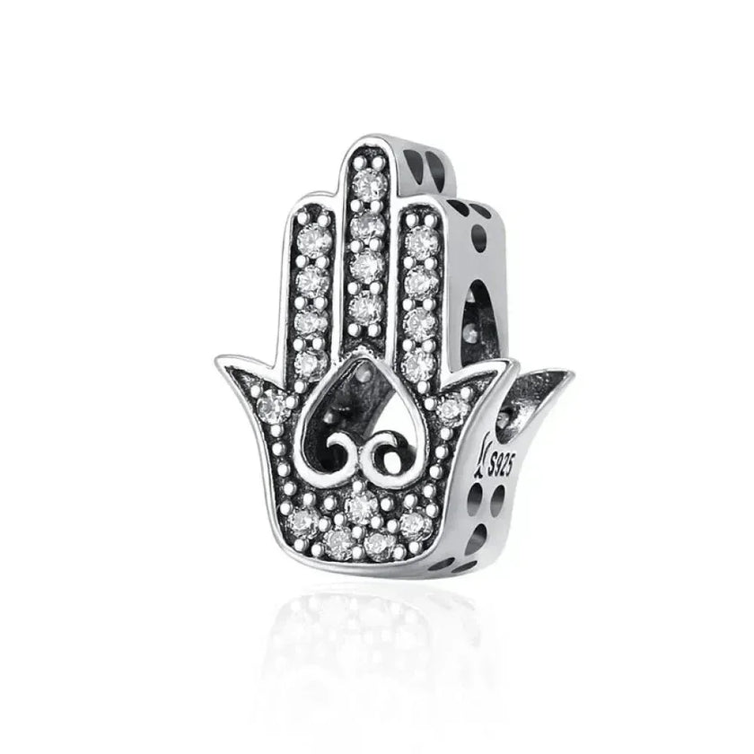 Dazzle in Elegance with 925 Sterling Silver CZ Beads for Bracelets & Bangles