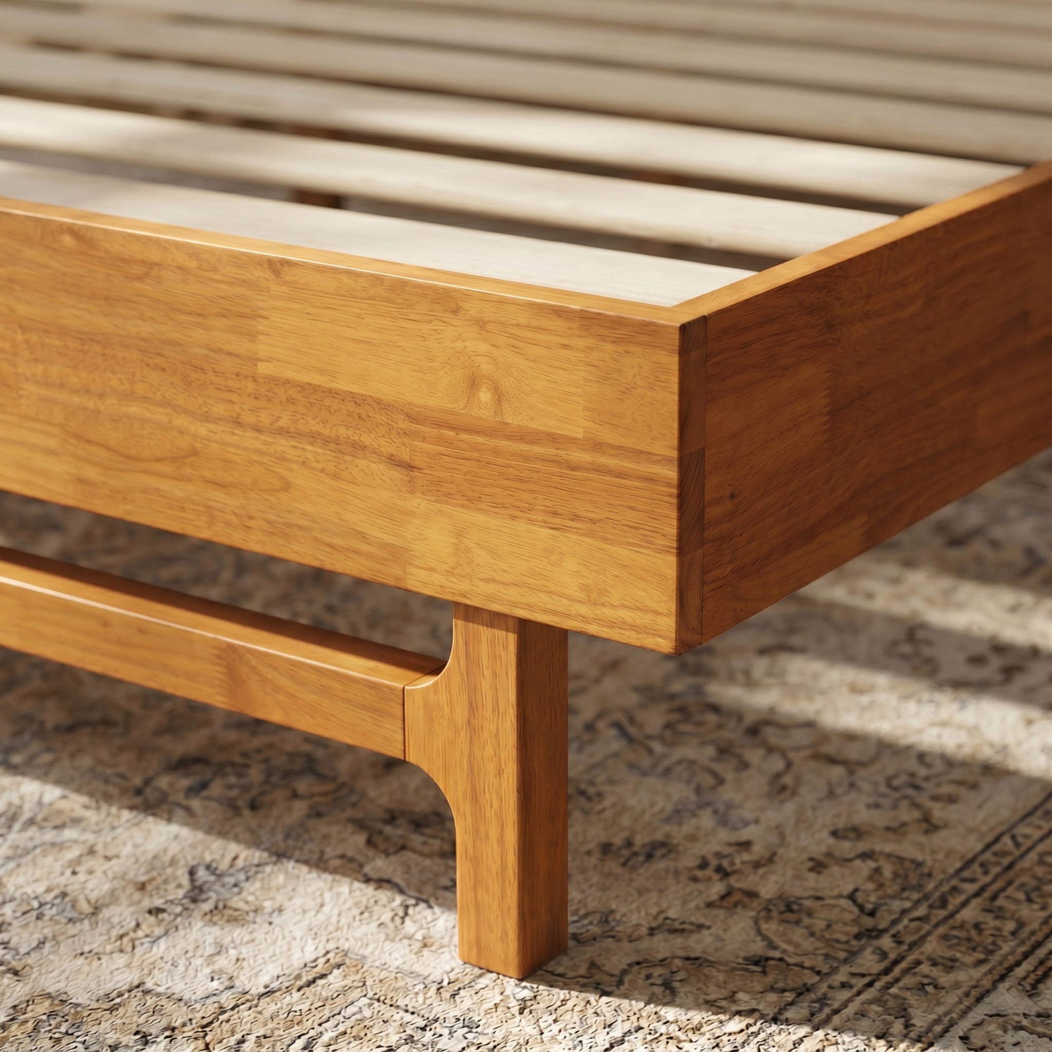 Elara Solid Wood Bed Frame