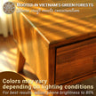 Sofia 1-Drawer Solid Wood Nightstand