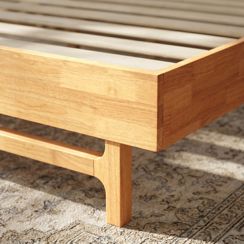 Elara Solid Wood Bed Frame
