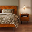 Savana Single Drawer Solid Wood Nightstand