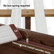Aurora Solid Wood Bed Frame