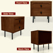 Savana 2 - Drawer Solid Wood Nightstand