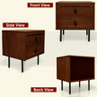 Savana 2 - Drawer Solid Wood Nightstand