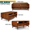 Elara Wooden Coffee Table