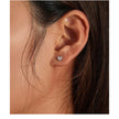 925 Sterling Silver Star And Butterfly Stud Earrings - Delicate And Fine Jewelry