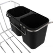 HOME AESTHETICS HA-4401 Dishrack Chrome with Rubbermaid