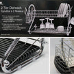 HOME AESTHETICS HA-4403 Dishrack 2 Tier  With Rubbermaid
