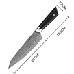 HAGAKURE 21 | Chef Knife 8