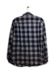 HAGGAR Regular fit Button-down Top in Blue  -  L