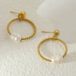 HAILEY Natural Freshwater Pearls Earrings