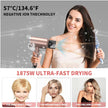 DOOAIR Ionic Professional Blow Dryer in Red