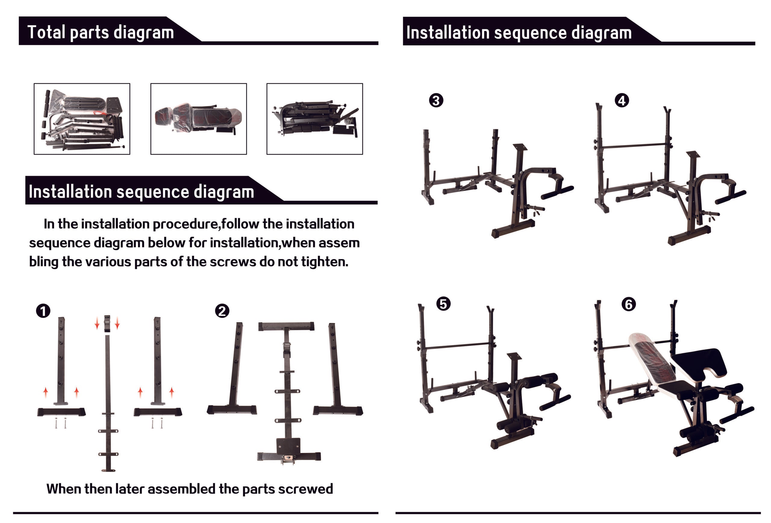 Weight Lifting Bench with Lat Pulldown Pulley & Scott Bench (LHG SR-01)