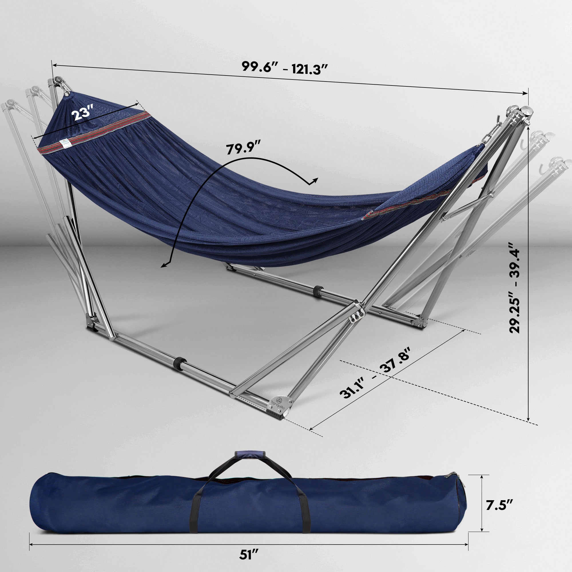 Universal Stainless Steel Hammock Stand