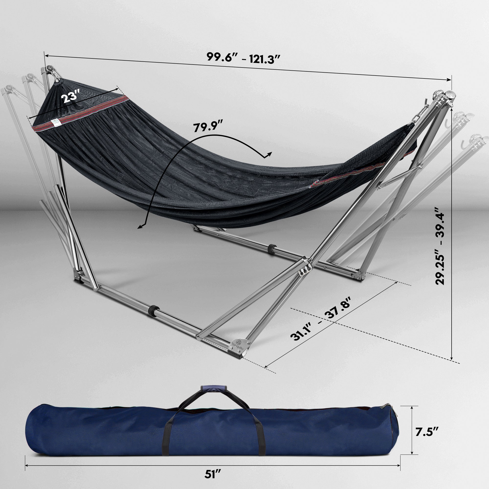 Universal Stainless Steel Hammock Stand