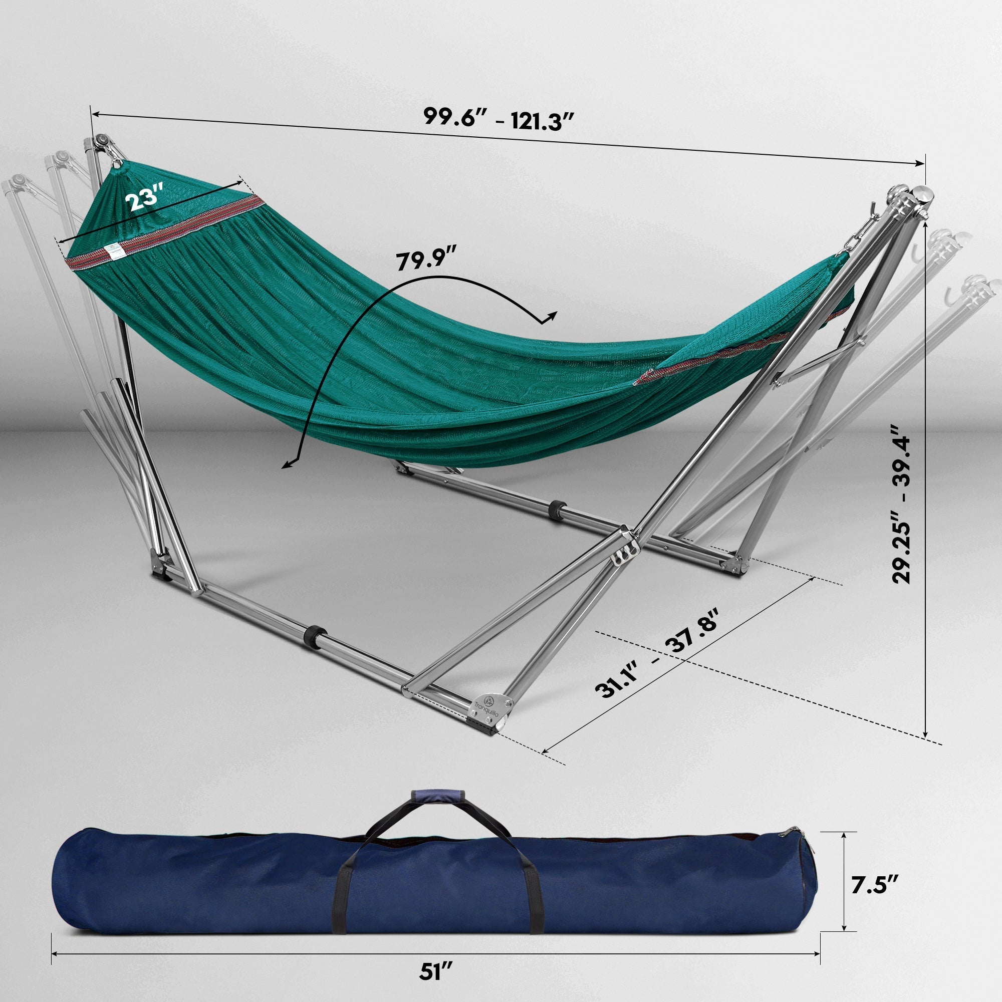 Universal Stainless Steel Hammock Stand