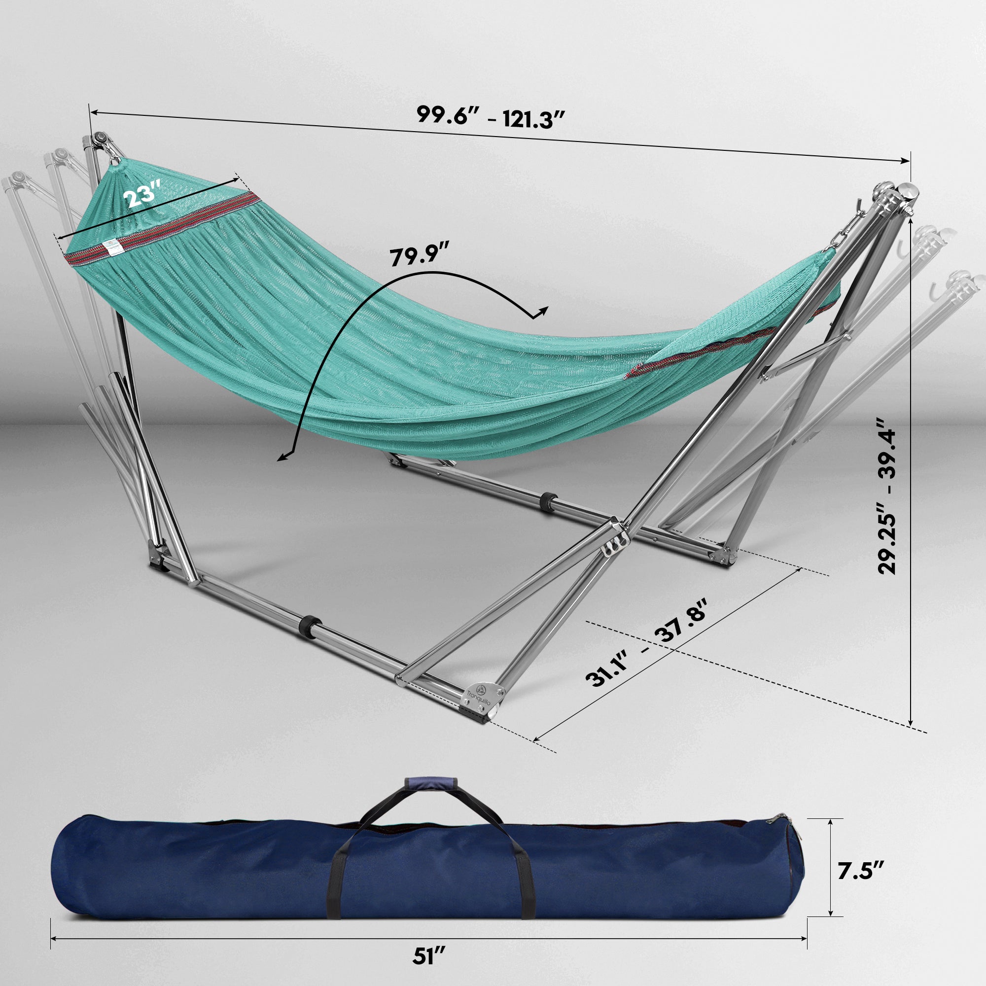 Universal Stainless Steel Hammock Stand