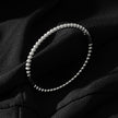 Style HANXI: Classic Ball-Bead Bracelet in Silver