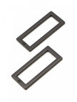 Rectangle Ring Flat 1-1/2in Set of Two