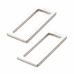 Rectangle Ring Flat 1-1/2in Set of Two