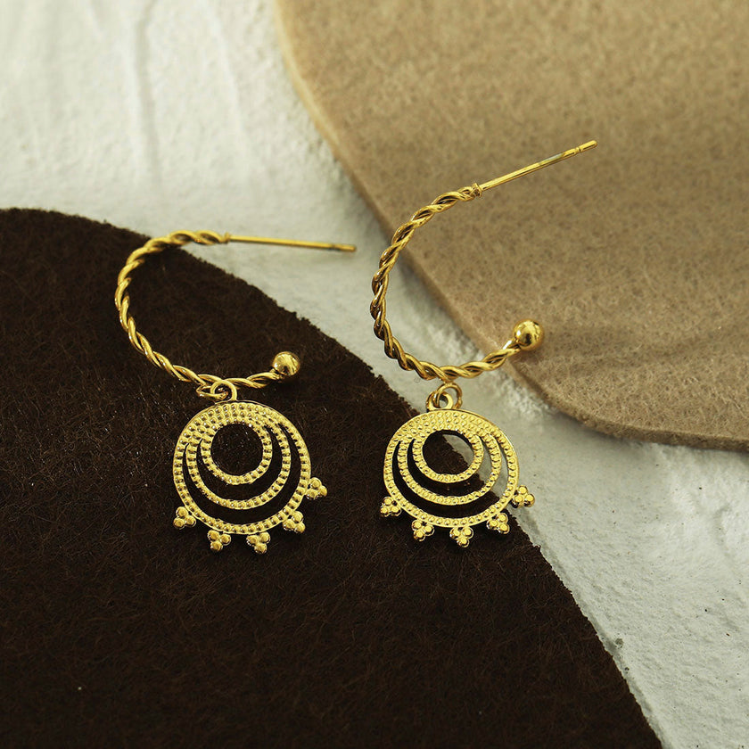 Boucles d'oreilles pendantes HARMONY