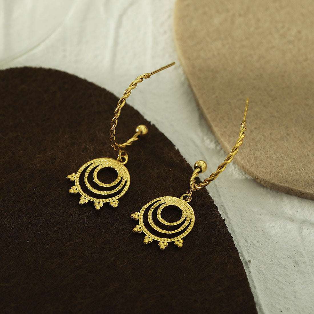 Boucles d'oreilles pendantes HARMONY