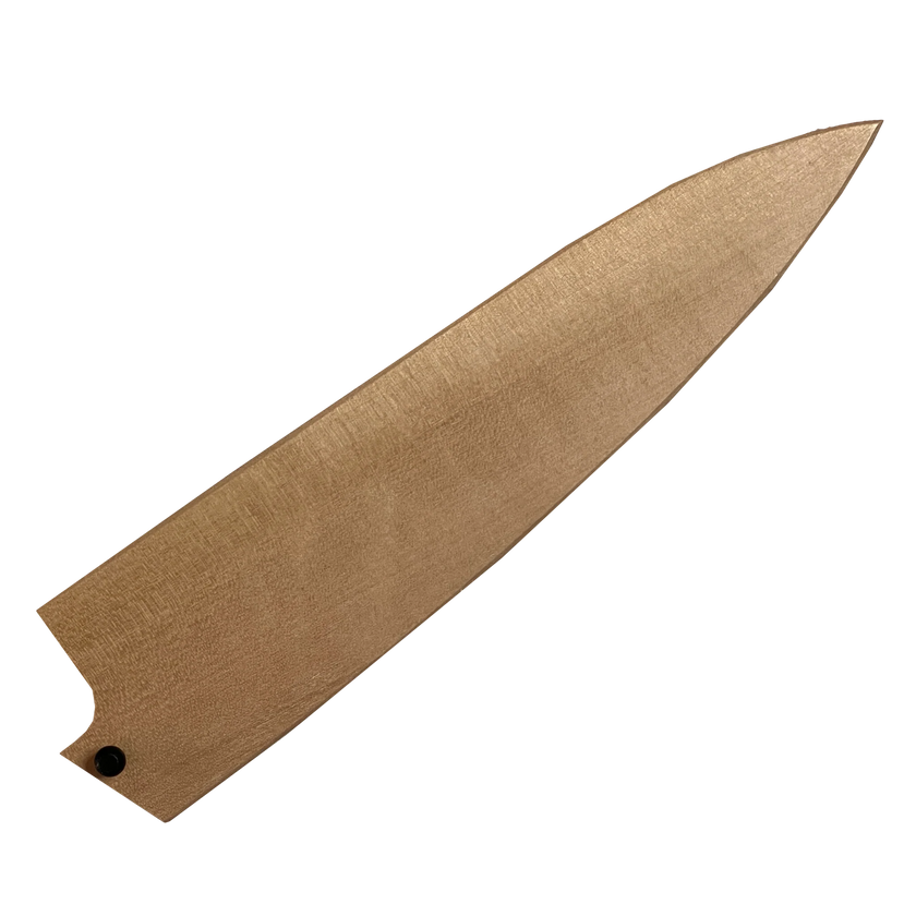 Ginza Steel Magnolia Wood Saya for 200mm Gyuto/Santoku Knives