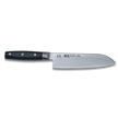 Couteau Santoku HAYAMI 180 - VG10 - Acier damassé à 33 couches - 180 mm