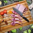HAYAMI 180 - VG10 - 33 Layered Damascus Steel Santoku Knife 180mm