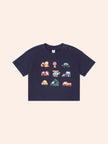 Construction Tee | Navy | Huxbaby